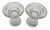 Vintage Gorham Crystal Reversible Candle Holder - Set of 2 For Sale In Birmingham - Image 6 of 12