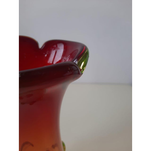 1960s Murano Glass Vase by Flavio Poli for Seguso Vetri d'Arte, 1960s For Sale - Image 5 of 17