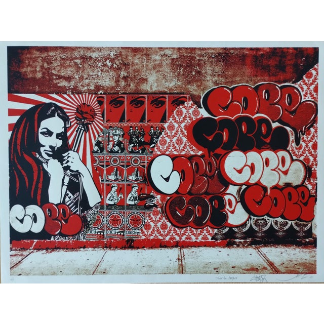 Shepard Fairey (Obey), Obey X Cope2 X Cooper, 2011, Silkscreen Print For Sale - Image 9 of 9