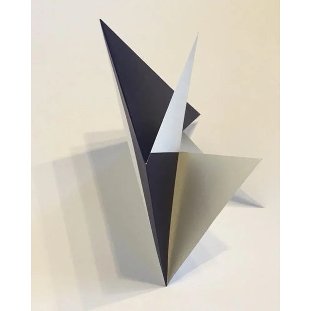 Mid-Century Modern Hércules Barsotti (1914-2010), 1964 Modern Abstract Acrylic on Heavy Paper Sculpture For Sale - Image 3 of 10