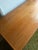 Vintage Mid-Century Modern Teak Executive Desk With Floating Drawers For Sale - Image 9 of 11