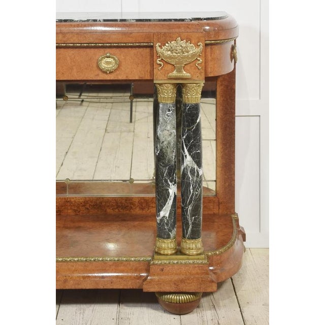 Louis XV Marble Topped Console Table, 1890s For Sale - Image 13 of 14