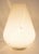 Metal Table Lamp in White Murano Glass, 1970s For Sale - Image 7 of 8