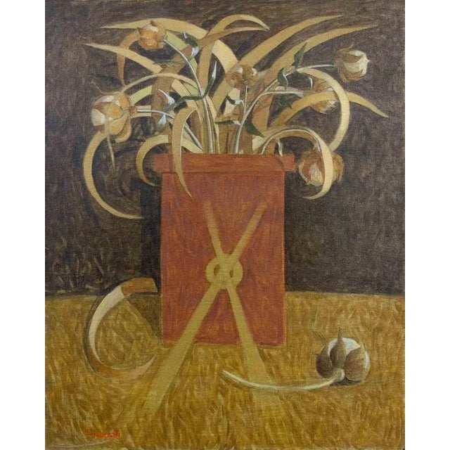 1970s Alberto Gallerati, Recomposition, Oil on Canvas, 1970s For Sale - Image 5 of 5