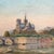 Mid 20th Century Oil on Board Painting of Notre-Dame Cathedral, Paris c.1946 For Sale - Image 4 of 15