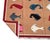 Handmade Cotton Vegetable Dyed Flat Weave Area Rug, Tan, Red Fish Patterned Dhurrie - 9'x12' For Sale - Image 12 of 16