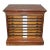 Late 19th Century French Napoleon III Cigar Humidor 7 Drawer Chest With Porcelain Tags For Sale
