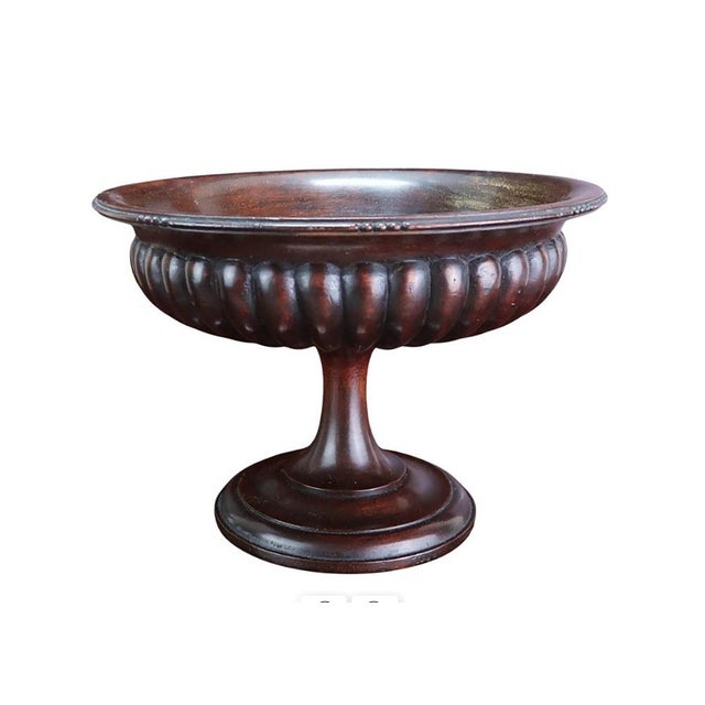 Antique Regency Style Carved Wood Tazza or Centrepiece, 1920s For Sale - Image 6 of 6