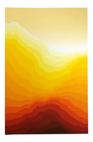 1980s "Chrysalis I" Abstract Signed Numbered Serigraph Art Print by Jim Boutwell