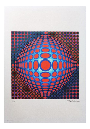 Victor Vasarely, Spadem-Paris, 1970s, Lithograph on Paper