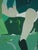 Mid-Century Modern 'Between Us' Abstract Figurative Oil Painting by Swedish Painter Hans Osswald (1919-1983), Framed For Sale - Image 10 of 12