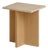 Nightstand in Roman Travertine and Oak by Lebanto For Sale