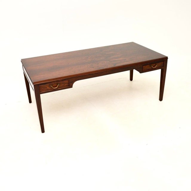 Vintage Danish Coffee Table attributed to Fritz Henningsen, 1960s For Sale - Image 12 of 12