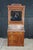 Late 19th Century Antique Victorian Eastlake Walnut Burl Marble Washstand & Mirror Commode Cabinet For Sale - Image 5 of 18