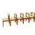 1980s Set of 8 Danish Modern Solid Teak Dining Chairs Acquired From D-Scan For Sale - Image 16 of 18