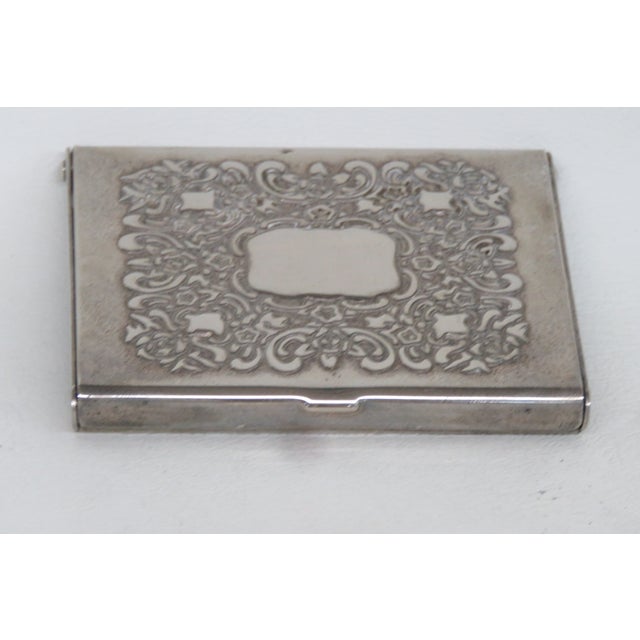 Godinger Silver Plated Picture or Card Holder Compact Metal Photo Album 4761b For Sale - Image 11 of 11