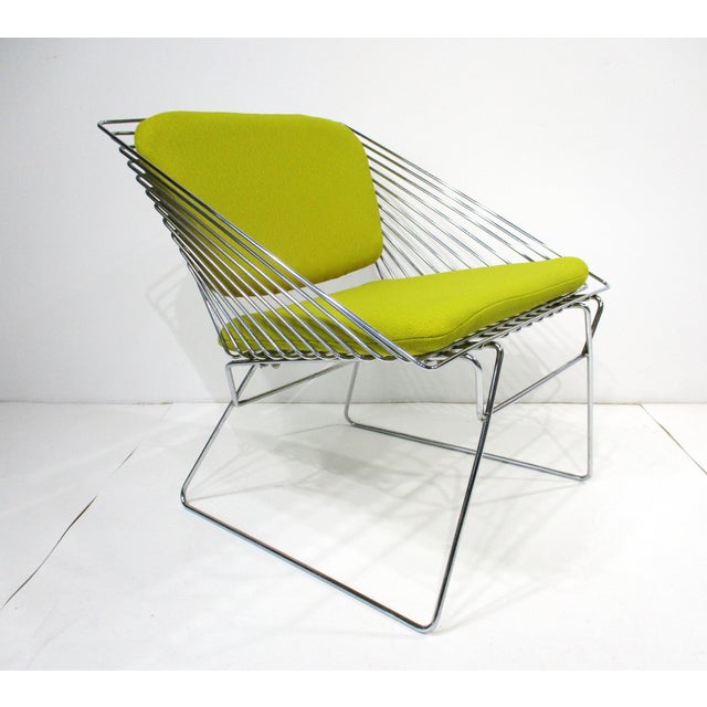 Metal Verner Panton Chrome Lounge Chairs by Fritz Hansen Denmark For Sale - Image 7 of 13