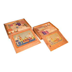 1950's 2 German Vintage Building Block Sets