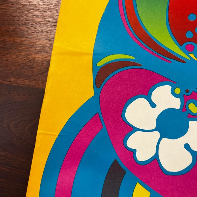 Peter Max “Flapper #5” Lithograph Poster Original For Sale - Image 9 of 12