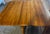 American 1980s Rectangle Butternut Wood Drop-Leaf Table With Three Leaves (Best Guess on Wood Species) For Sale - Image 3 of 10