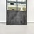 Black Italian Modern High Rectangular Mirror in Black Metal, 1990s For Sale - Image 8 of 11