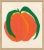 Contemporary Peachy Framed Art Print by Susan Hable For Sale - Image 3 of 3