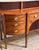 Wood English Georgian Revival Mahogany & Satinwood Inlaid Tambour Sideboard, Late 19C For Sale - Image 7 of 12