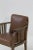 Vintage Leather Armchair attributed to Jocob & Josef Kohn, 1920s For Sale - Image 10 of 12