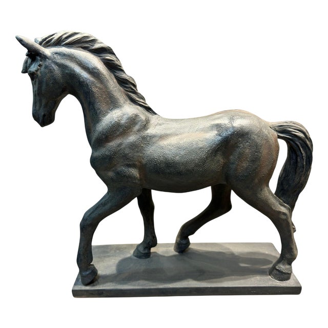 20th Century Italian Sculpture Horse For Sale