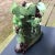 Green Large Vintage Jade and Alabaster Grape Sculpture For Sale - Image 8 of 9
