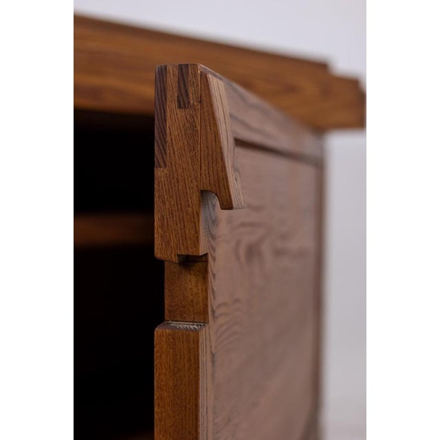 Buffet Model R08 in Blond Elm with 2 Doors by Pierre Chapo, 1964 For Sale - Image 11 of 15