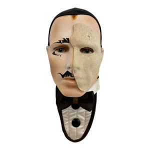 Large Phantom of the Opera Style Plaster Wall Mask Sculpture