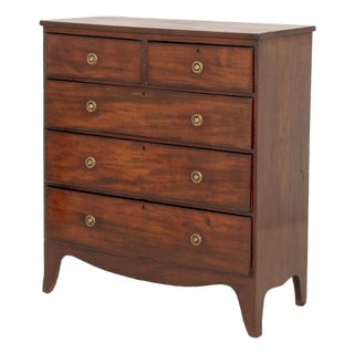 Regency Mahogany Chest of Drawers For Sale