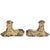 Metal Gilded Bronze Lions, Nuremberg, 1500, Set of 2 For Sale - Image 7 of 8