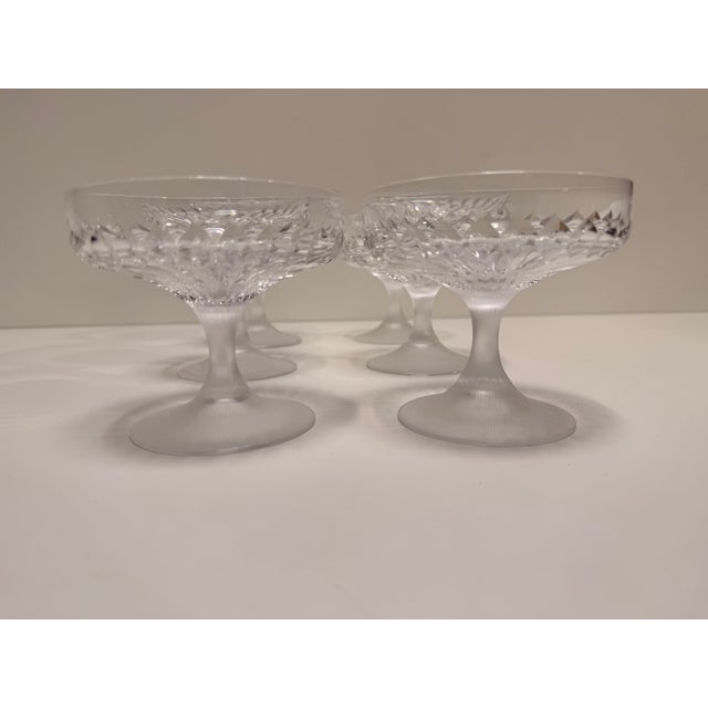 1970s Champagne Sparkling Wine Bowl Cordoba Series Glasses from Peill & Putzler, 1970s, Set of 6 For Sale - Image 5 of 14