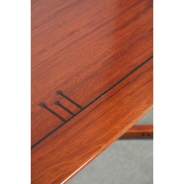 Brown Art Deco Decoforma Series Dining Table from Schuitema For Sale - Image 8 of 14