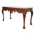Baker Furniture Georgian Carved Mahogany Console or Sofa Table, Newly Refinished For Sale