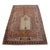 Turkish Vintage Hand-Knotted Turkish Rug Prayer Rug Super Fine Wool Rug Wall Decor Religious Tapestry 3x5 Ft Approx For Sale - Image 3 of 18