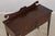 Brown Virginia Style Bench Made Mahogany 2 Drawer Hunt Board Server For Sale - Image 8 of 14