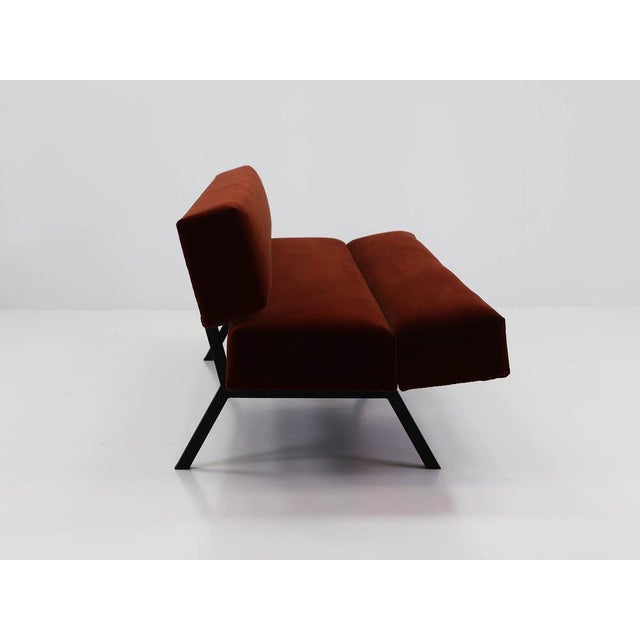 Brutalist Panchetto Daybed Sofa by Rito Valla for Ipe, Italy, 1960s For Sale - Image 3 of 12