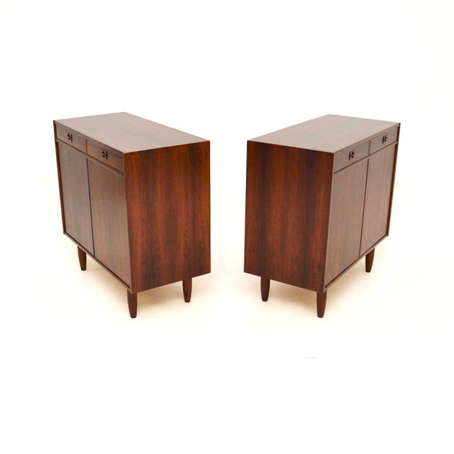 1960s Vintage Danish Cabinets, 1960s, Set of 2 For Sale - Image 5 of 11
