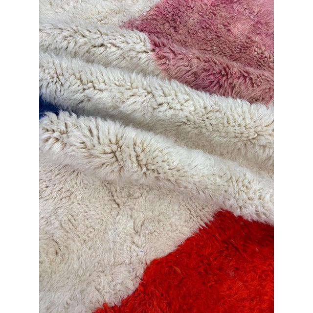 Vintage Moroccan Mrirt Wool Rug, 2010s For Sale - Image 15 of 18
