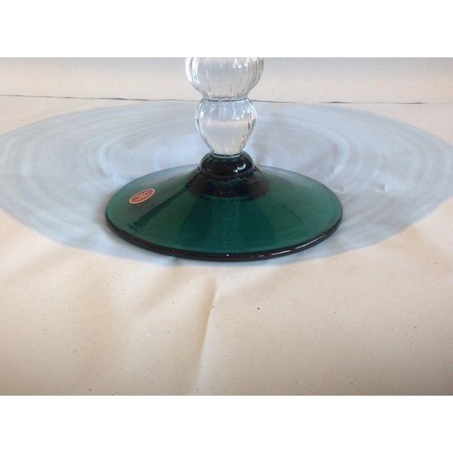 1970s Murano Glass Cake Stand, 1970s For Sale - Image 5 of 12