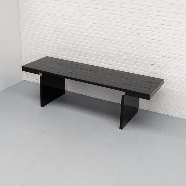 Mid-Century Modern Orseolo Dining Table by Carlo Scarpa for Simon Gavina, 1970s For Sale - Image 3 of 12