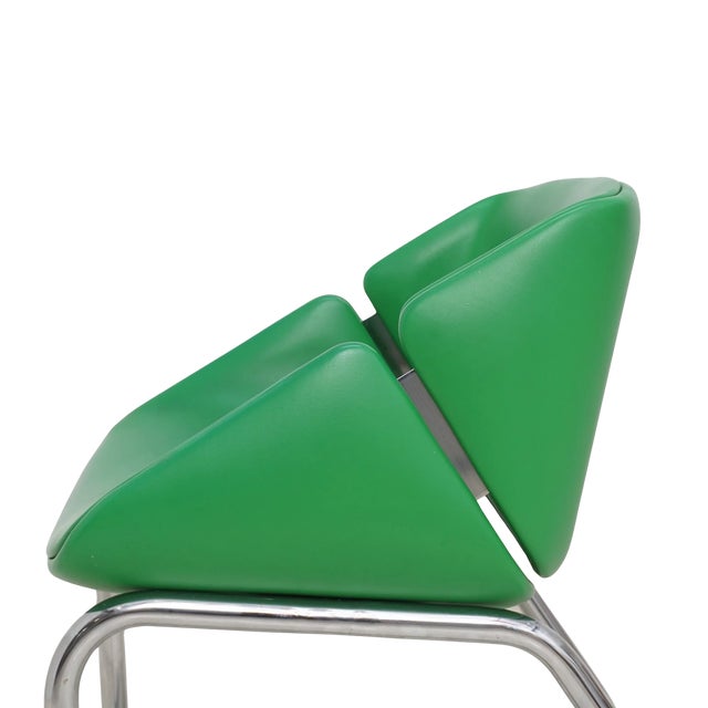 You can't look at these vibrant chairs and not think of the iconic green M&M, aka Ms. Green. While they most obviously...