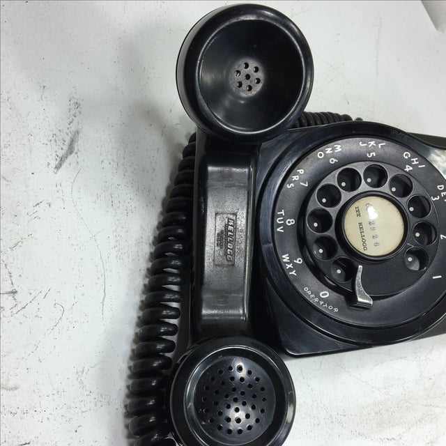 Kellogg Banjo Rotary Dial Telephone Chairish