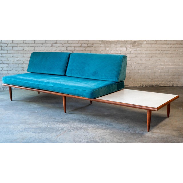 1950s Mid-Century Modern Adrian Pearsall Attr. Walnut Daybed For Sale In Boston - Image 6 of 18