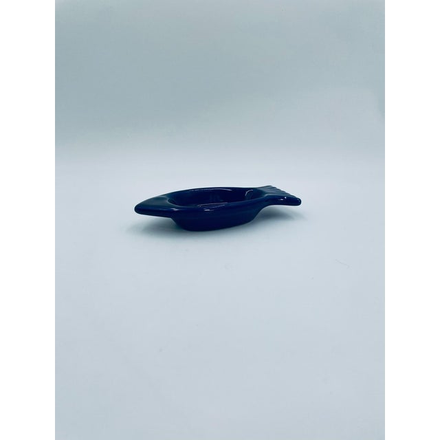 Vintage Small Fish Ceramic Bowl, 1985 For Sale - Image 3 of 7