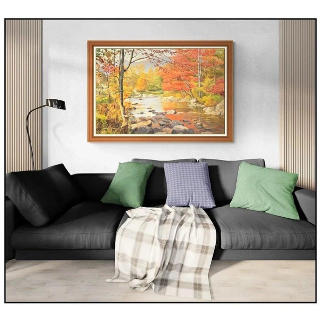 Message us to inquire about custom framing options! (Included for free with every purchase) Immerse yourself in the serene...