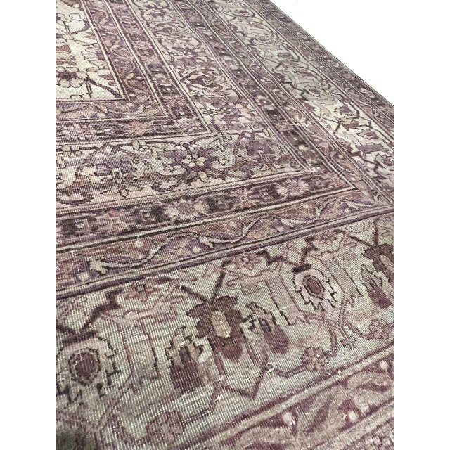 Fine Hand Antique Agra Rug For Sale - Image 17 of 18